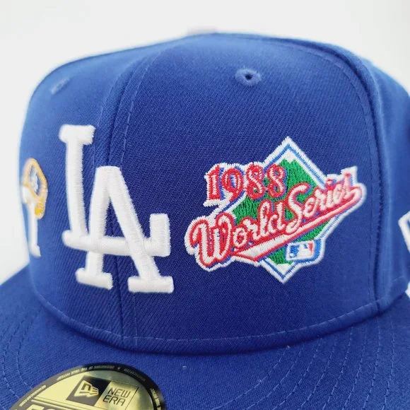 New Era 59Fifty LA Dodgers x7 Rings World Series MLB Cap